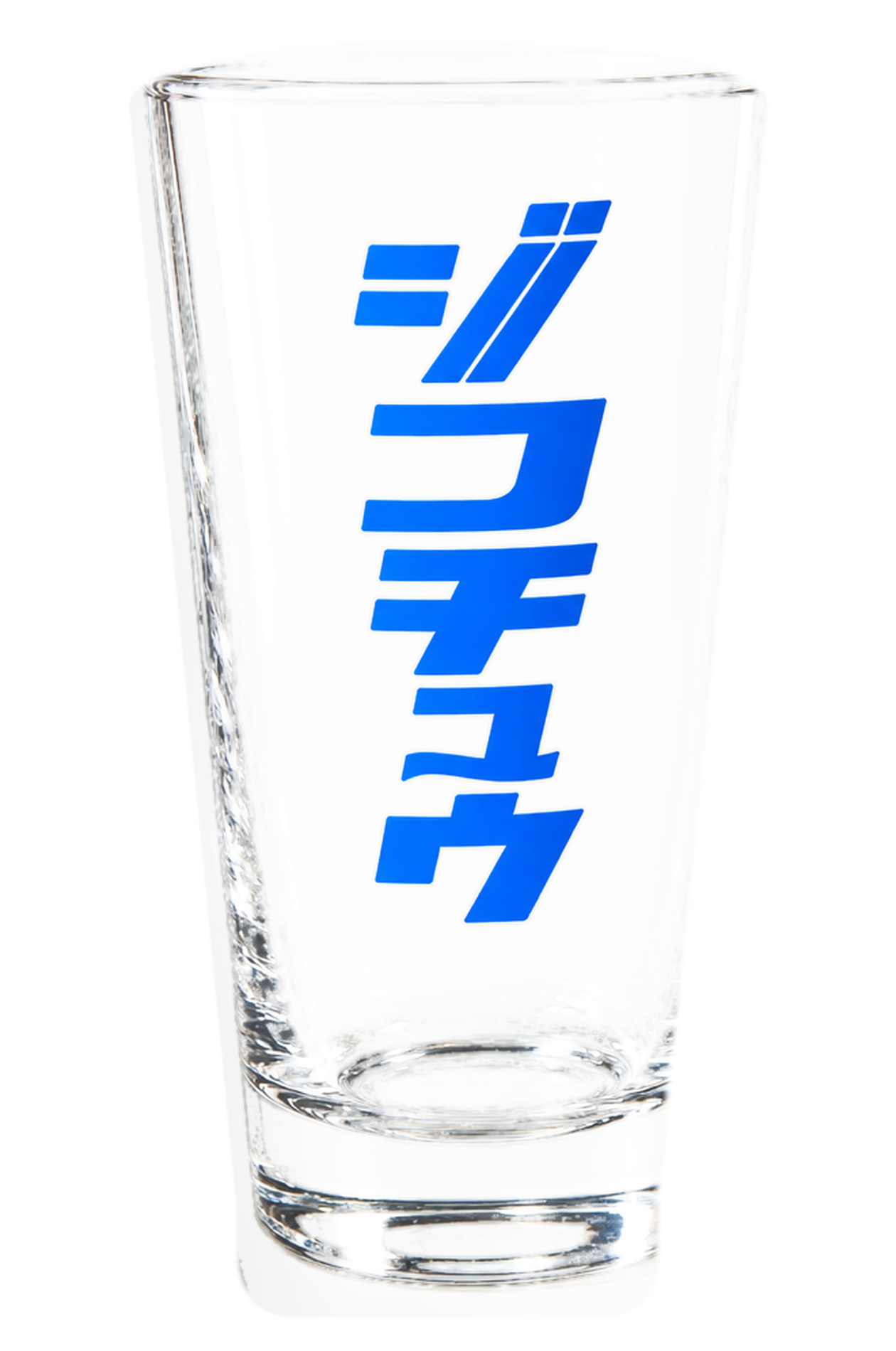 ジコチュウ 青ロゴグラス